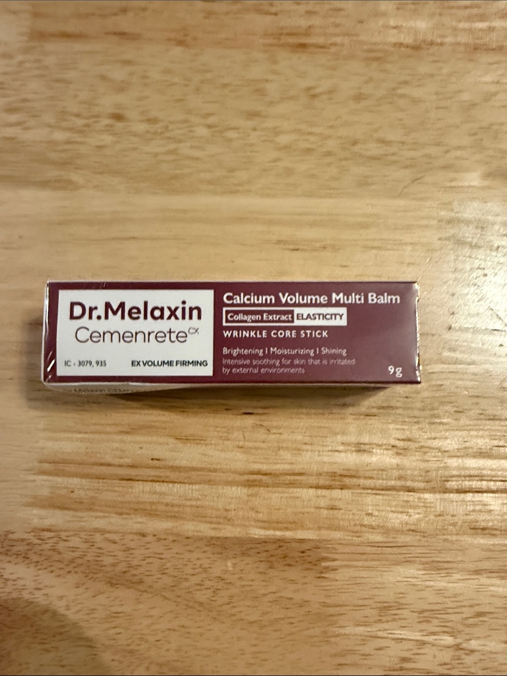 Calcium Volume Multi Balm — Burgundy Moisturizing Stick